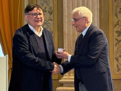 Elio Clemente premiato dall’Ordine dei Giornalisti