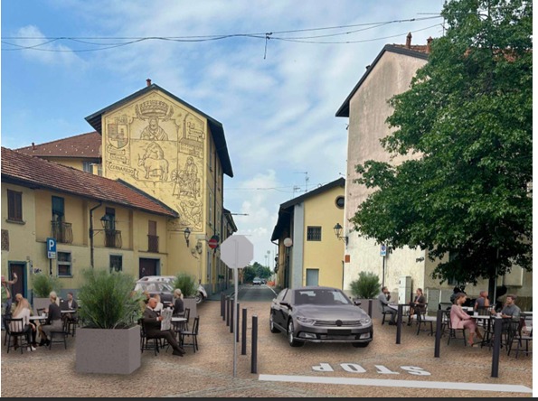 Fine della sperimentazione in Piazzetta Dugnani