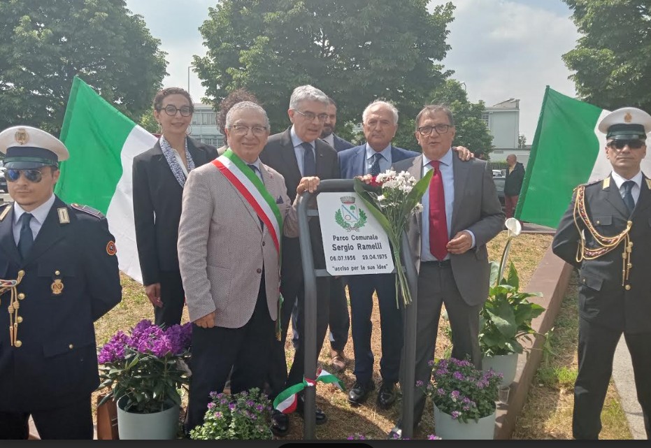 Intitolato a Sergio Ramelli il parco di Pero