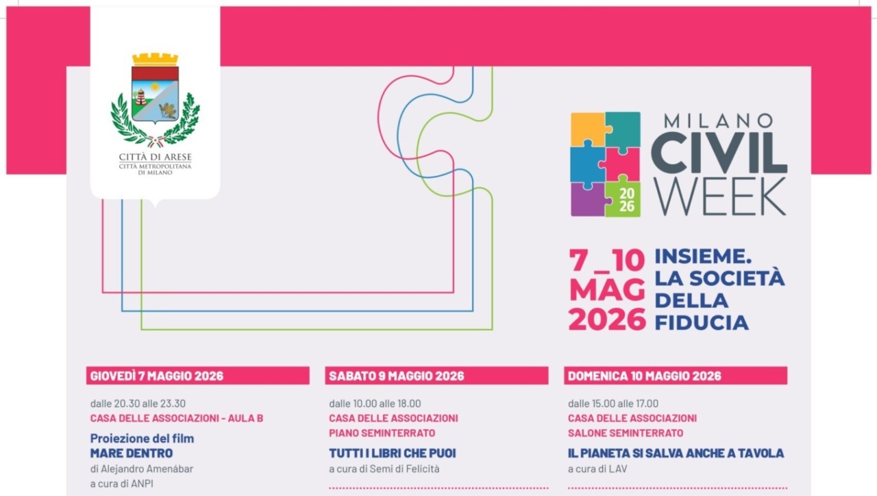 La Civil Week torna ad Arese con la Festa delle Associazioni
