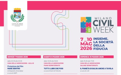 La Civil Week torna ad Arese con la Festa delle Associazioni
