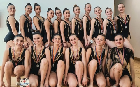 La Muovi Musica si distingue alle nazionali di ginnastica ritmica