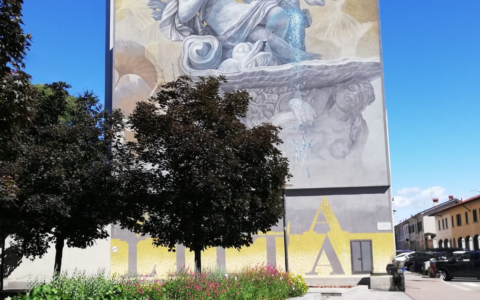 Rivelato l’affresco di Villa Litta