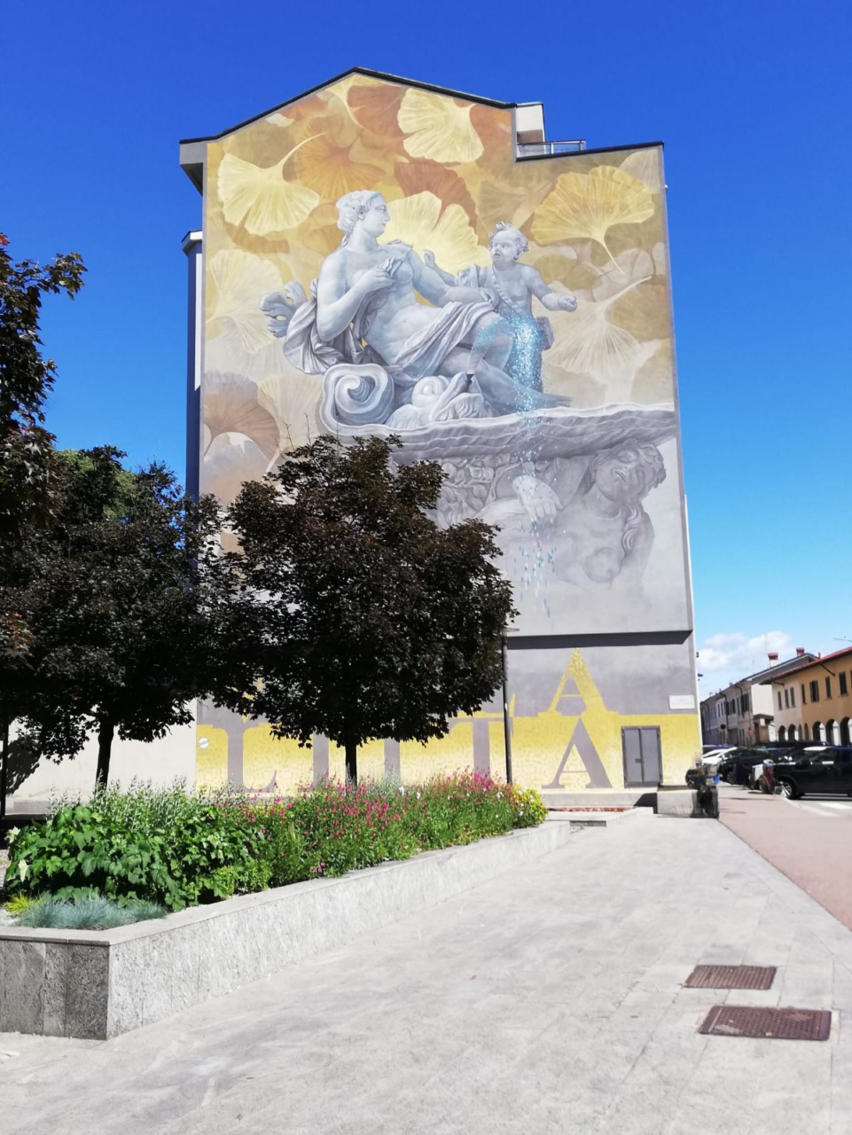 Rivelato l’affresco di Villa Litta