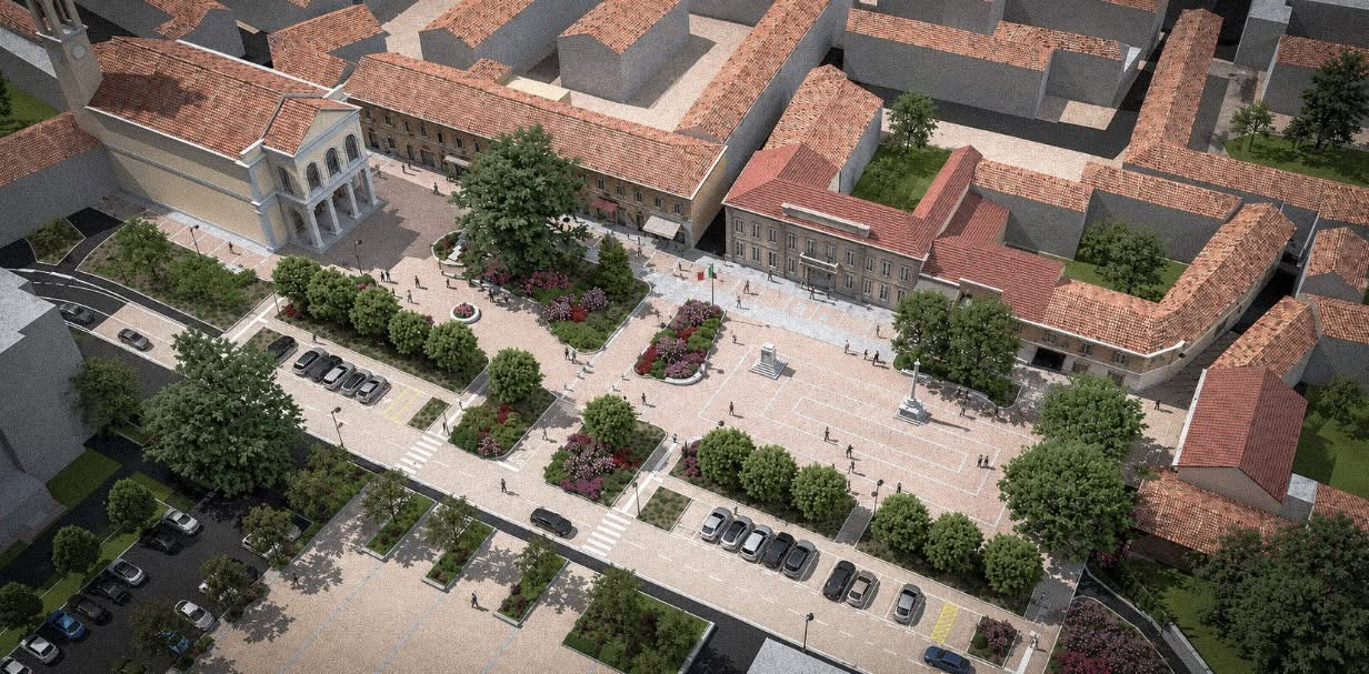 Cornaredo presenta il progetto per la nuova piazza