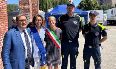 Il Cor della Protezione Civile onorato per l’impegno durante le Olimpiadi invernali di Milano-Cortina