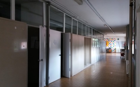 Ristrutturazione della scuola media Curiel: lavori in 21 aule